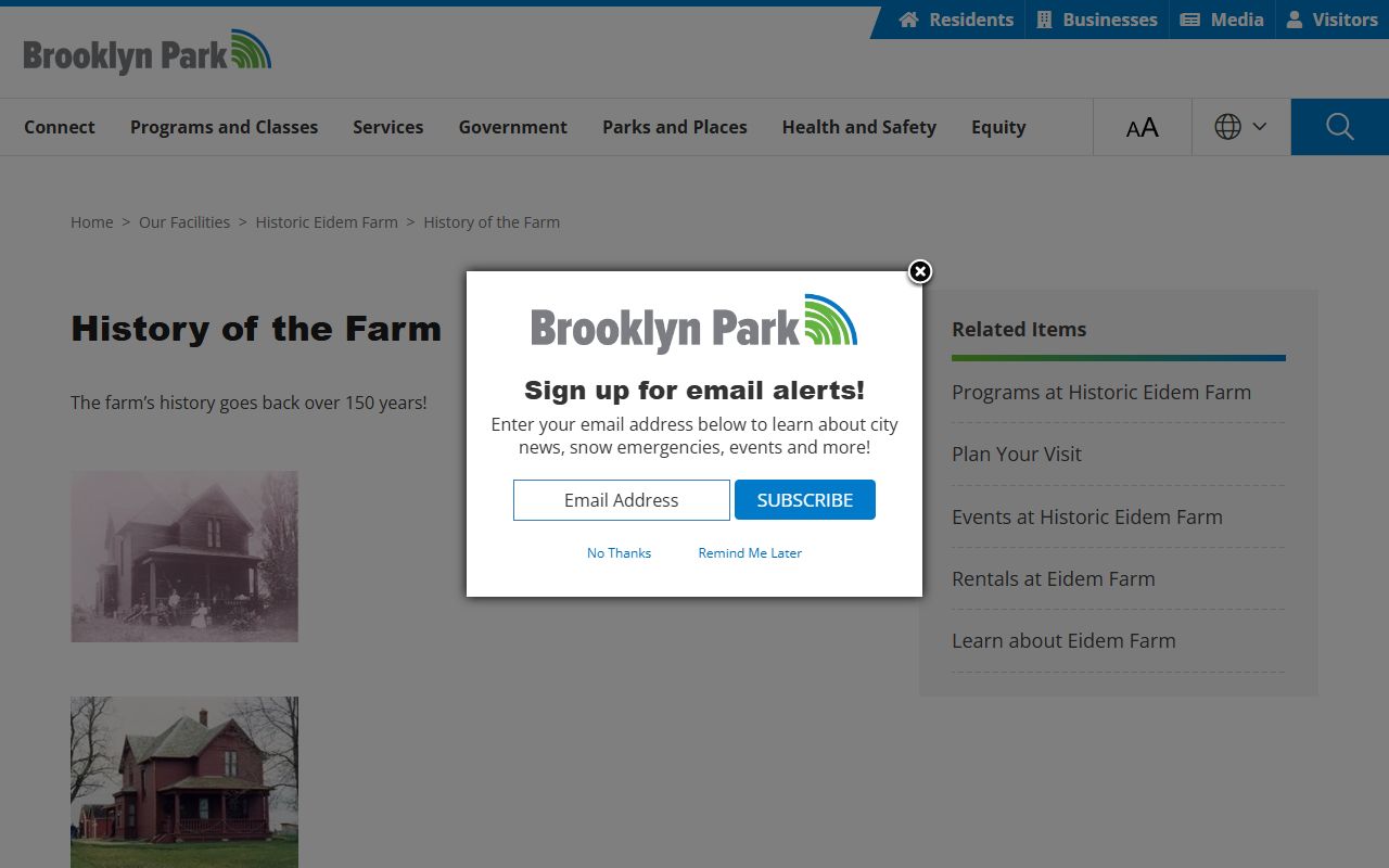 Brooklyn Park Minnesota genealogy records - Brooklyn Park history