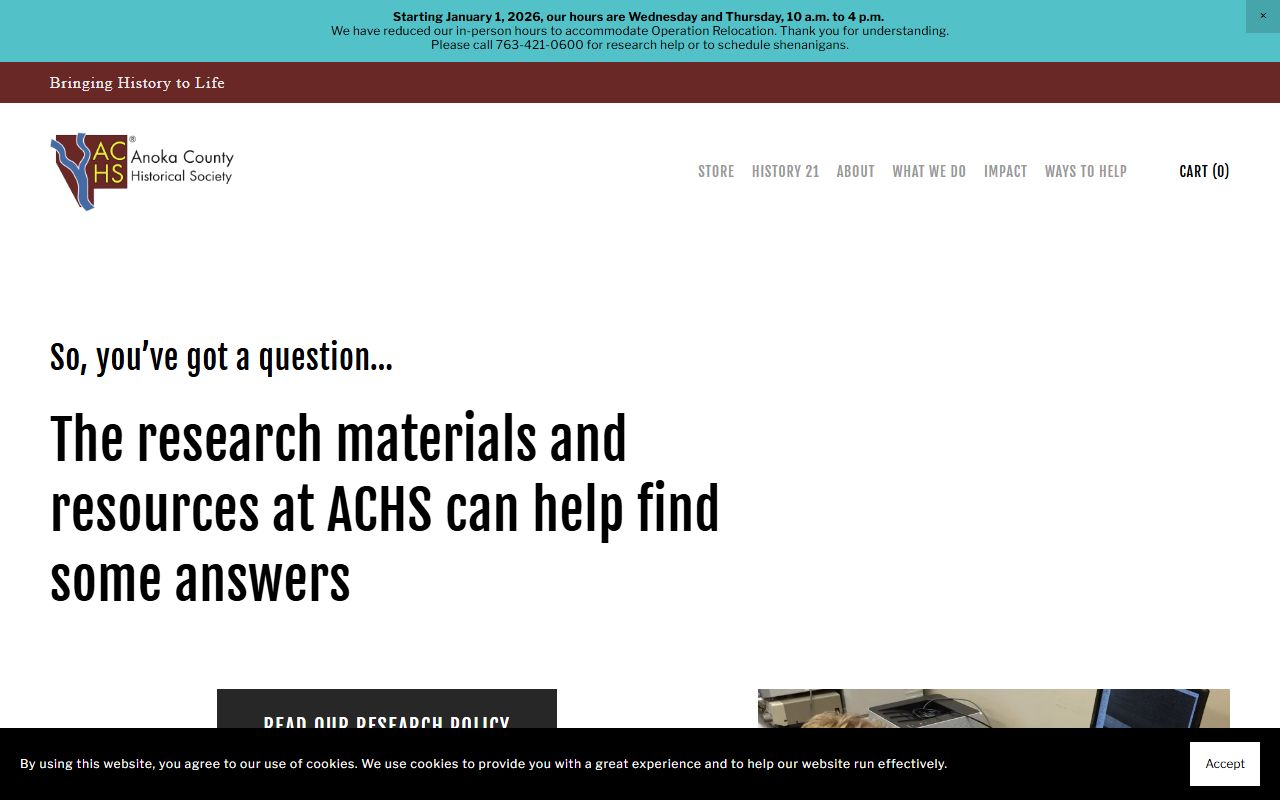 Anoka County genealogy research resources and collections guide