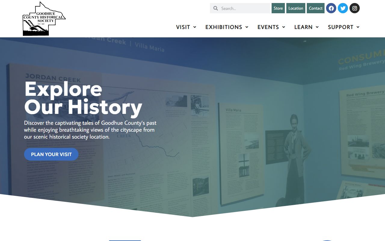 Goodhue County Historical Society genealogy records