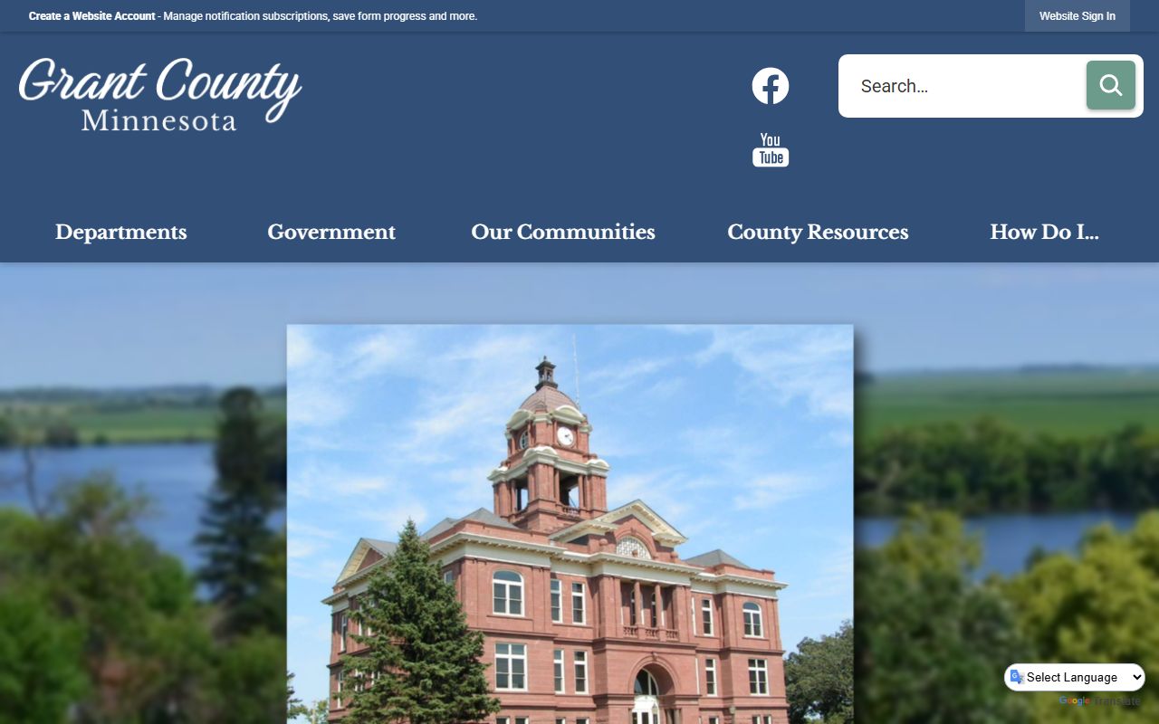 Grant County government genealogy records