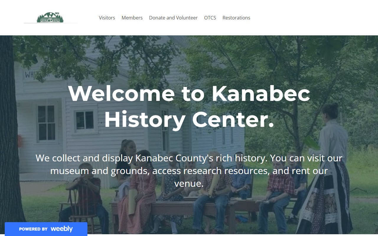 Kanabec County Historical Society research center in Mora