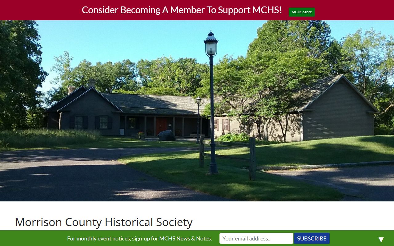Morrison County Historical Society genealogy records