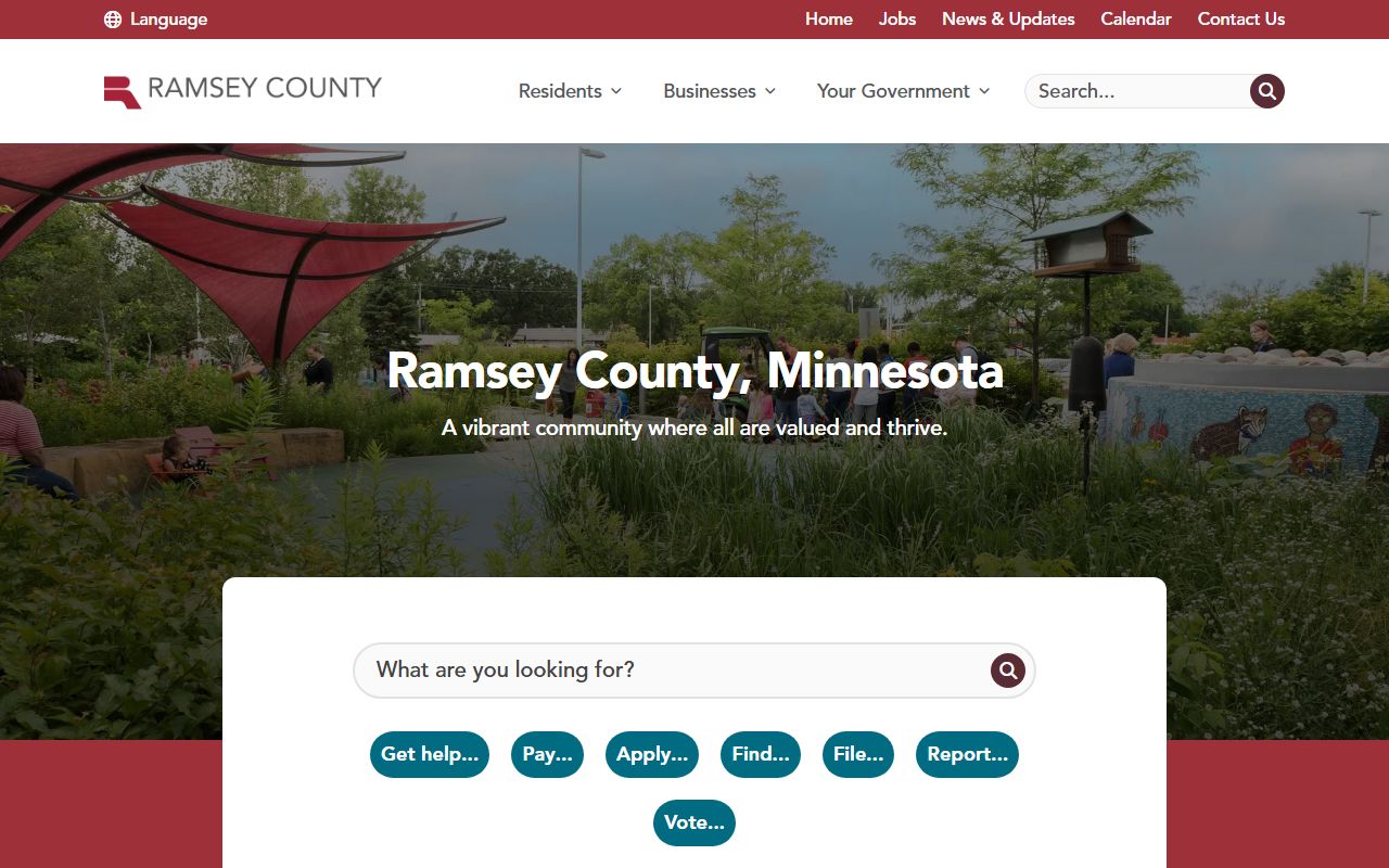 Ramsey County genealogy records